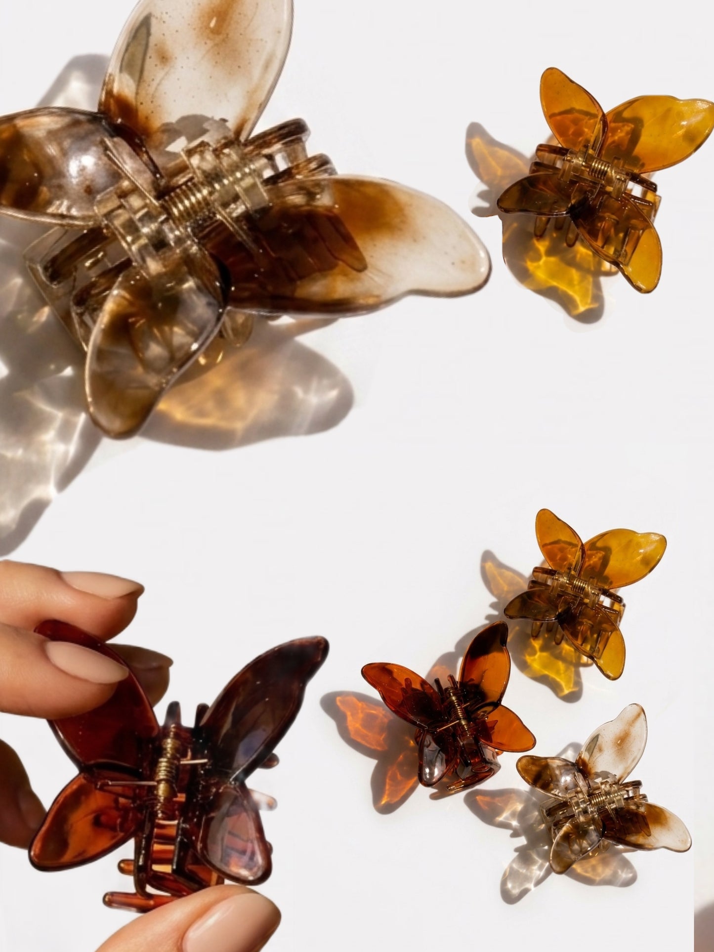 Honey Amber Hair Claws